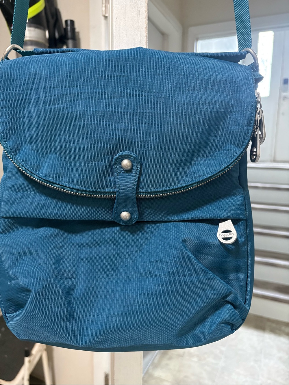 Baggallini Teal Blue Crossbody Bag